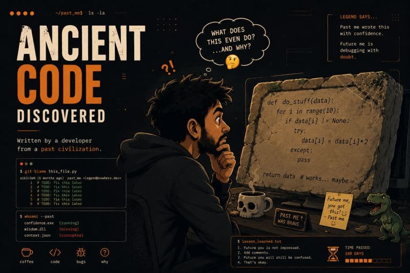 Your Future Self Is the Toughest Code Reviewer You’ll Ever Have