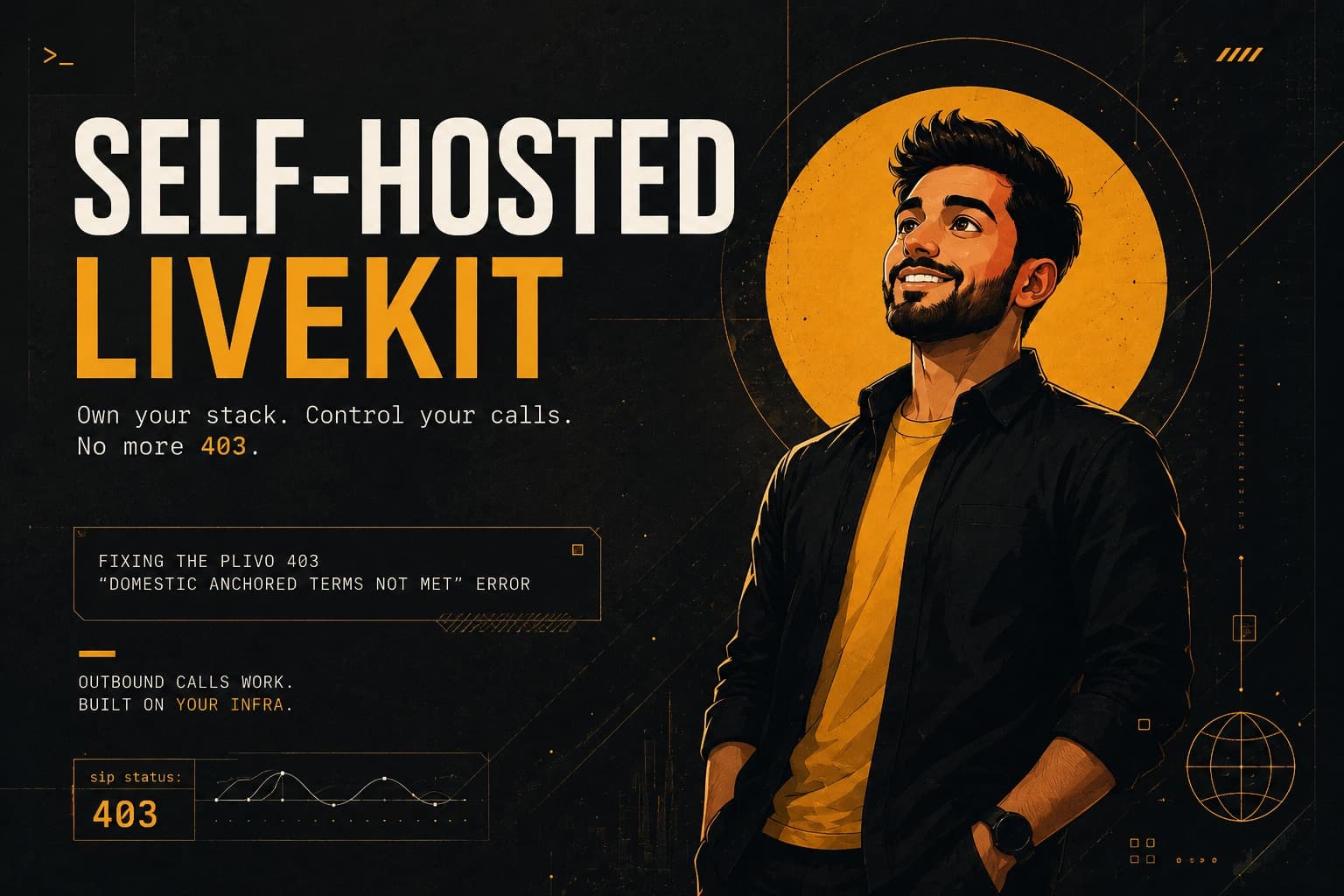 Fixing "403: Domestic Anchored Terms Not Met" on Self-Hosted LiveKit + Plivo Outbound Calls