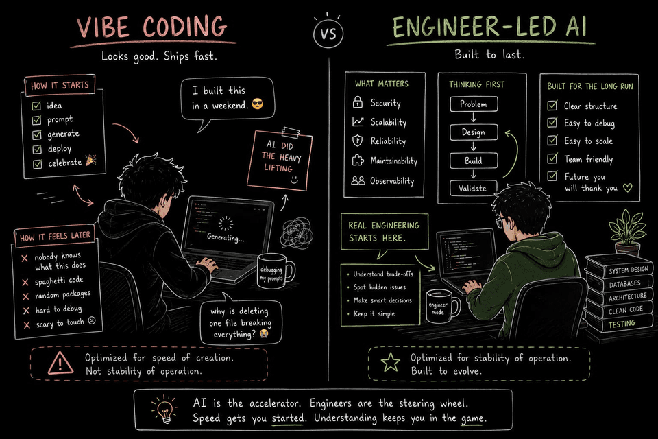 Vibe Coding Made Us Faster… Fundamentals Will Make Us Future-Proof